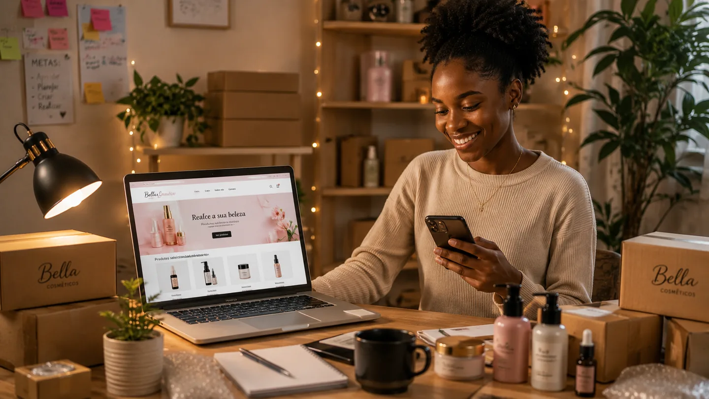 Loja de cosméticos online